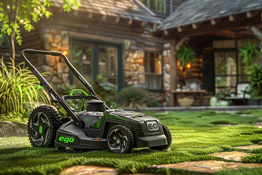 eco electric lawn mower